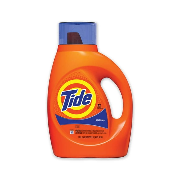Detergente líquido Tide aroma original 1480 ml paquete de 2