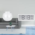 thumbnail image 2 of Acuario de escritorio,Pecera pequeña transparente,pecera,jarrón,mesa,Reloj de pared digital,Reloj de pared digital multifuncional para oficina,Reloj de escritorio de pantalla grande y sencillo, 2 of 8
