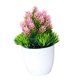 thumbnail image 3 of Plantas Artificiales En Macetas Plantas Artificiales Decorativas Hierba Bonsai Con Maceta Blanca Para La Decoración De en hogar Rosado BLESIY Plantas de bonsai en maceta, 3 of 7