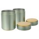 thumbnail image 2 of 2pcs Food Storage Canisters: Metal Containers with Airtight Lids for Loose Tea and Coffee Bean Tin Canisters for Tea Bags Green, 2 of 4