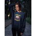 thumbnail image 2 of Hopeless Ramentic Hearts Bowl Sweatshirt Women -Smartprints Designs, Female Large, 2 of 4