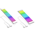 thumbnail image 2 of Tira de Luz RGB para PC, Cable de Extensión de Fuente de Alimentación, Juego de Tiras LED Iluminadas para GPU y Cables de PC de Placa Base, Sincronización ARGB de 3 Pines y 5 V, 2 of 5
