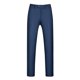 thumbnail image 1 of Pantalones de vestir recortados pahombre Pantalones lisos al tobillo con frente plano Azul marino 32, 1 of 6