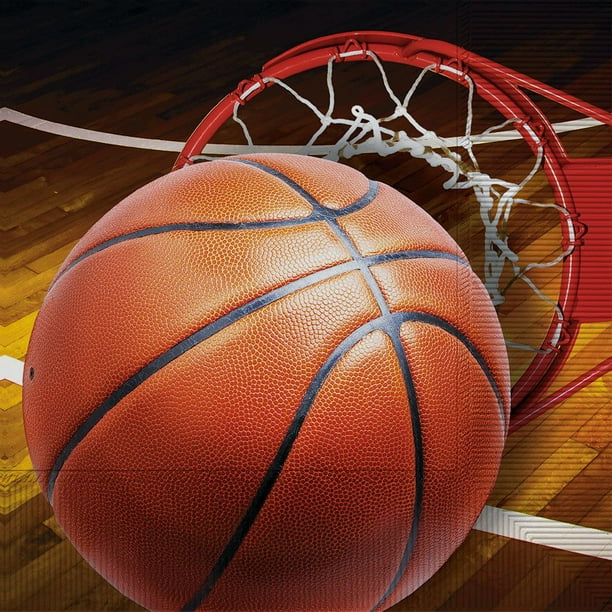 Basketball Lunch Napkins, 32ct, Great for Birthday Parties Walmart