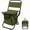 Green, variant on Folding Outdoor Chair, Lightweight Backrest Stool with Integrated Backpack, Heavy Duty Seat for Camping, Hunting, Fishing