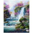 thumbnail image 1 of (40x30cm) Pintura de diamante cuadrada Taladro completo DIY 5D Pintura de diamante cuadrada Cascada Cristal Diamante de imitación Arte de diamante Pinturas de bordado de diamantes de imitación cuadrad, 1 of 5