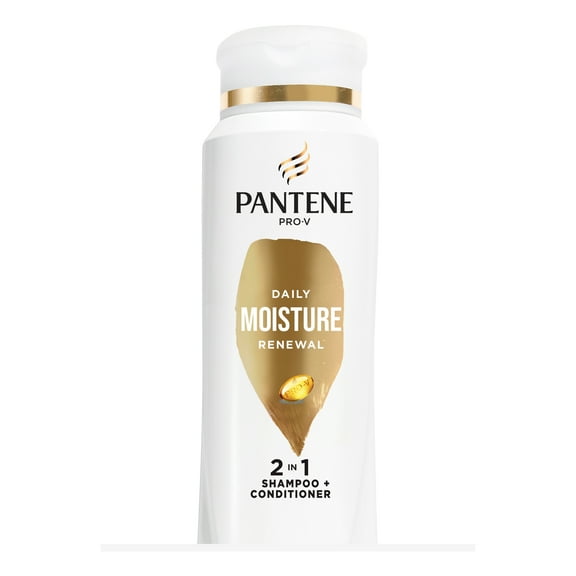 Pantene Pro-V Daily Moisture Renewal 2 in 1 Shampoo and Conditioner, All Hair Types, 10.4 fl oz
