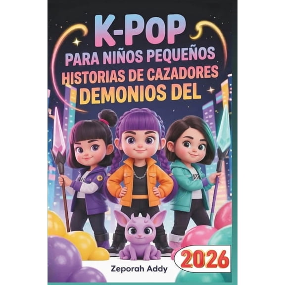 K-Pop Para NiÃ±os PequeÃ±os Historias de Cazadores Demonios del 2026 Y 2027, (Paperback)