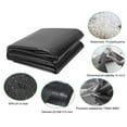 thumbnail image 5 of 6.8 x 3.9 Ft HDPE Pond Liner - Waterproof Liner for Small Fountains, Lotus Pond & Water Gardens, 5 of 5