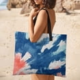 thumbnail image 5 of Colorful Tie Dye Vortex Waterproof Picnic Blanket with Foldable Zipper, Suitable for Outdoor Use, Suitable for Travel, Camping, Beaches, Parks, Grasslands, Picnic Blanket Accessories, 5 of 8