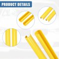 thumbnail image 3 of 2 Piezas Rejilla Inserto Adornos Rayas para Veh?culo Amarillo 13.78"x1.18" Unique Bargains Inserciones de rejilla Ribetes de rayas, 3 of 7
