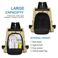 thumbnail image 4 of FORMRS Women's Travel Backpack Purse Anti-Theft Hidden Pockets Casual Shoulder Bag, Cute Bee Pattern, 4 of 7