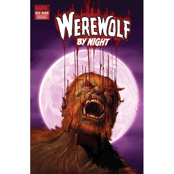 Collectible Werewolf By Night Red Band #8 polybag Marvel Prh Comic Book 2025