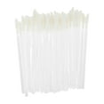thumbnail image 1 of Unique Bargains 50 Pcs Disposable Solid Rod Lip Brush for Vacation Clear Plastic Flocking, 1 of 5