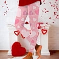 thumbnail image 1 of MKLEKYY Leggings deportivos push up para mujer, leggings deportivos casuales de San Valentín para mujer, pantalones de yoga, 1 of 3