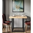 thumbnail image 5 of Homhougo—Towallmark Set of 2 Square Table Leg, 28" X 17.7" Heavy Duty Square Tube Iron Desk Legs DIY Furniture Legs for Dining Table, Coffee Table, Computer Desk, Workbench, Meeting Room Table, 5 of 8