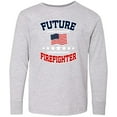 thumbnail image 3 of Inktastic Future Firefighter Long Sleeve Youth T-Shirt, 3 of 5
