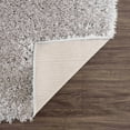 thumbnail image 5 of BoutiqueRugs Faina Light Gray Washable Shag Area Rug - Machine Washable - Light Gray - 4' x 5'7", 5 of 16
