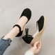 thumbnail image 4 of Amzcrzy Zapatos de mujer,Zapatos de mujer,Zapatillas de mujer, Sandalias de mujer cómodas con punta redonda y diseño plano extragrande para vacaciones en la playa Sandalias Mujer Zapatillas De Casa, 4 of 4