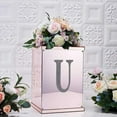 thumbnail image 3 of BalsaCircle 8" Silver Solid Letter U Self-Adhesive Rhinestones Gems Sticker, 3 of 8
