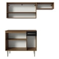 thumbnail image 4 of Cocina Integral Madesa Emilly 165cm Marrón/Negro, 4 of 10