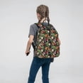 thumbnail image 5 of Honeii Watercolor Tropical Flowers Print Lightweight Backpacks,Carry on Backpack,Durable Backpack for School, Work & Travel, 5 of 7