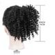 thumbnail image 2 of Bun, 4-Inch Short Synthetic Afro Kinky Curly Hair Bun Extension for Women, Gray Color, Perfect for Everyday Wear, 2 of 5