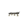 thumbnail image 3 of Meyda Tiffany 107369 48" Wide Jadestone Delta 4 Light Vanity Light - Cafe Noir / Wrought, 3 of 4