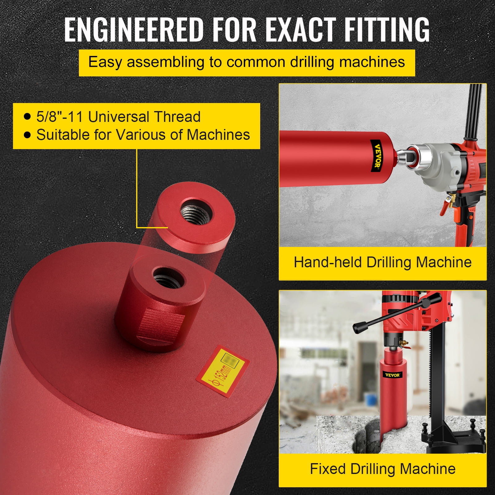 76mm core shop drill bit