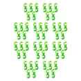 thumbnail image 1 of Greeniant Paquete de 5 accesorios para bicicletas, equipo para bicicletas, colectores de cables de plástico, contenedores de tuberías, suministros Verde 10piezas Greeniant CBP214738, 1 of 4