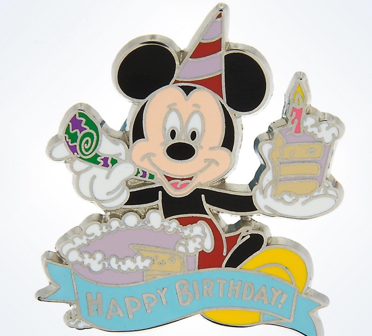MICKEY Details about   Disney New in Box Character  Pin HAPPY BIRTHDAY 