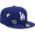 thumbnail image 3 of Men's New Era Royal Los Angeles Dodgers Sunlight Pop 59FIFTY Fitted Hat, 3 of 5