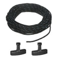 thumbnail image 1 of Cuerda de arranque de retroceso Uxcell 2.5mm 10m Cuerda de nylon con manijas Negro Azul, Negro, 1 of 7