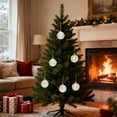 thumbnail image 3 of Decoraciones de Árbol de Navidad 6 Paquetes de Lentejuelas Brillantes Bolas de Plástico Bolas de Árbol de Navidad para Ornamento, 3 of 7