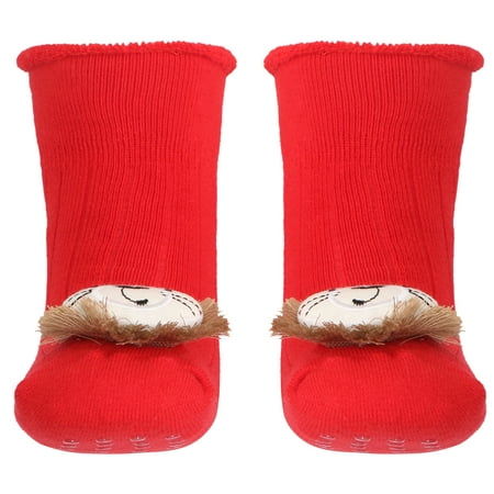 

1 Pair Winter Stockings Christmas Socks Xmas Stockings Floor Socks for Kids