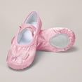 thumbnail image 4 of Nskgu Ballet Shoes for Girls Soft Ballet Slippers No-Tie Ballet Shoes Dance Shoes for Girls, 4 of 6