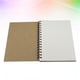 thumbnail image 5 of 2 cuadernos de espiral con papel interior blanco para pintar, dibujar y escribir, 50 hojas, 5 of 6
