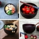 thumbnail image 4 of 1pc Bowl Wood Hogar Wood Bowl Food Envase Bowl de arroz para el hogar (café), 4 of 7