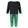 thumbnail image 4 of Christmas Family Pajamas Set Reindeer Pattern Tops And Pants, 4 of 9