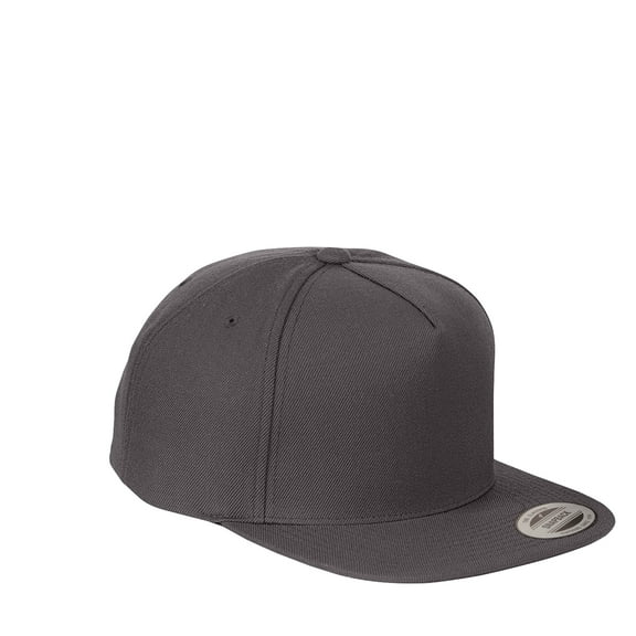 Yupoong Men's 5 Panel Plastic Snap Snapback, Style 5089M