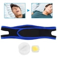 thumbnail image 1 of Stop Snoring Clip Night Sleep Aid Air  Anti Snoring Device Earplug Chin Strap Health Care Stop Snoring Device SetWhite Anti Snoring Device Earplug +Chin Strap, 1 of 8