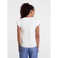 thumbnail image 4 of Scenario Women's Sweater with Flutter Sleeves, Lightweight, Sizes XXS-XXXL, 4 of 6