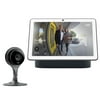 Google Nest Wired Cam IQ Indoor Security Camera Bundle and HD Max 10 Inch Display Touchscreen