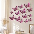 thumbnail image 4 of 12 Pack,Butterfly Wall Decor Hollow-Out,Birthday Party Supplies for Student Shower,Removable Decals, 4 of 5