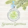 thumbnail image 2 of Reed, Tara 20x20 Black Ornate Wood Framed with Double Matting Museum Art Print Titled - Vintage Christmas IV-Seasons Greetings, 2 of 4