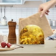 thumbnail image 6 of Standing Dining Table Napkin Holder, Napkin Holder for Table Kitchen Acrylic Paper Tissue Organization, Yellow Flowers and Butterfly, 6 of 8
