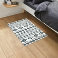 thumbnail image 7 of Moynesa 2'x3' Farmhouse Moroccan Throw Rugs,Washable Soft Boho 2x3ft Entry Rug Non Slip Low-Pile Kitchen Rug Rubber Backing Entrance Front Door Rug,Rustic Tribal Bath Entryway Area Rug, 7 of 7