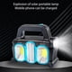 thumbnail image 1 of luz que acampa Linterna de emergencia USB LED/COB Solar recargable IPX4 Banco de energía a prueba de agua Barbie Nuevos Originales, 1 of 9