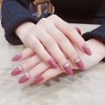 thumbnail image 3 of Uñas postizas Cobertura completa Uñas postizas Prensa francesa en uñas para mujeres y niñas, estilo 5 Sincero  Hogar, 3 of 7