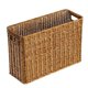 thumbnail image 1 of Cesta de de Estilo Japonés con Organizador de Ratán de Plástico para Armario de Dormitorio - Marron Sunnimix Cesta de almacenamiento, 1 of 8